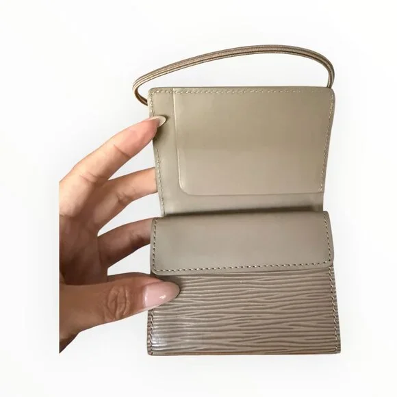 Vintage Louis Vuitton Epi Porte Monnaie Elastic Compact Wallet | Brown - Picture 6 of 7